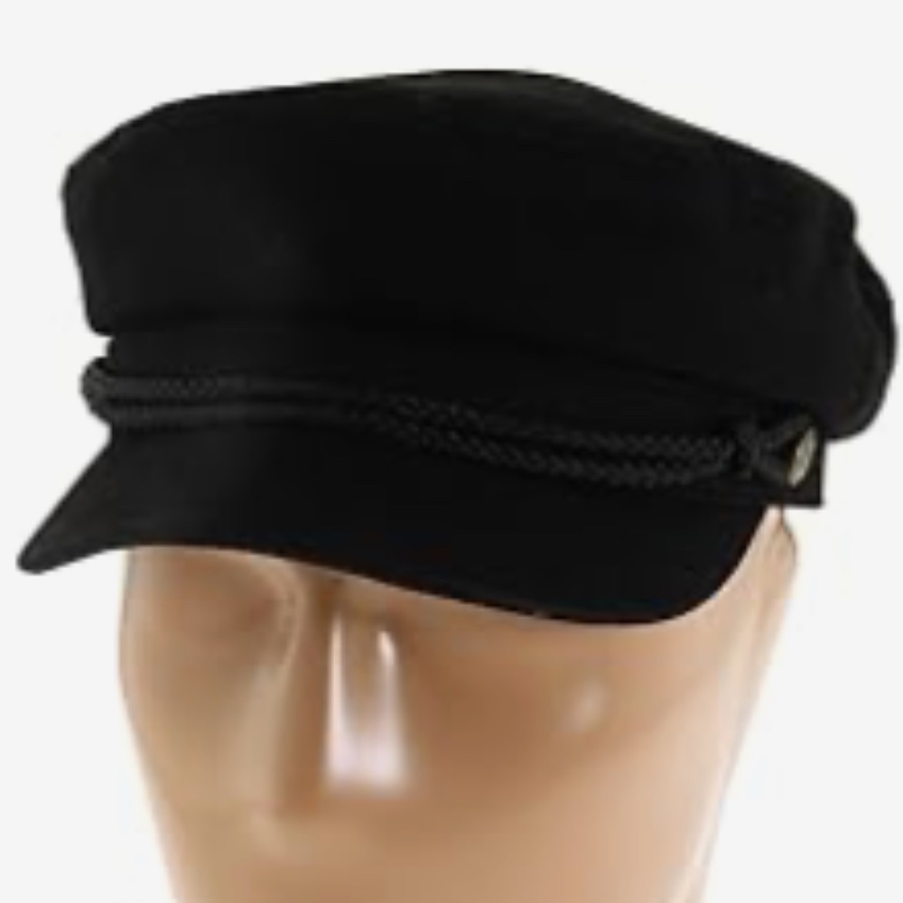 Brixton Black Herrington Twill Fiddler Size M (7-1/4" or 58cm)